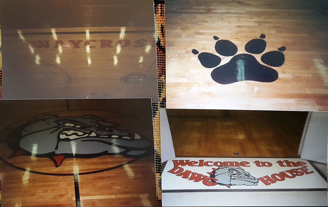 Waycross Middle School Gym Floor